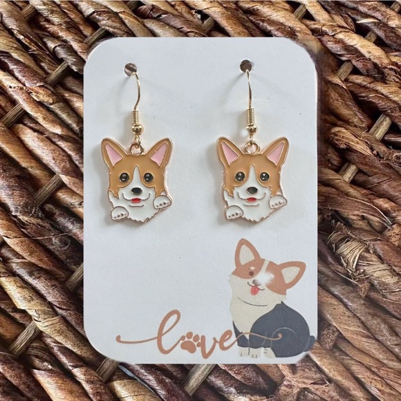 YAYAKO Acrylic Corgi Earrings - Cute Dangle Dog Earrings For Women, Gift For Dog Lovers, Hypoallergenic - View #7